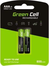 Punjive baterije green cell aaa hr03 800 mah 2 kom