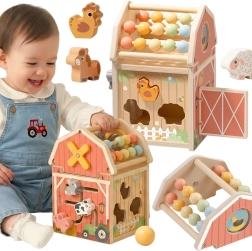 Drvena aktivna staja TOOKY TOY Montessori