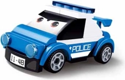 Sluban policijski autić s očima na povlačenje