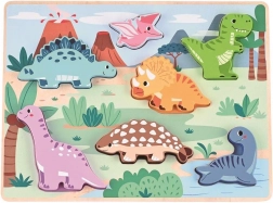 drvena 3D slagalica dinosauri