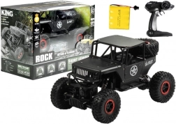 RC auto džip 1:18 crno