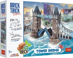 Konstrukcijski set od ciglica Tower Bridge – TREFL Brick Trick Travel (290 dijelova)
