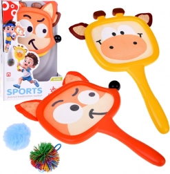 Šarene reketice u obliku životinja za djecu