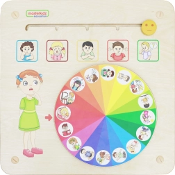 Masterkidz zidna obrazovna ploča emocije Montessori