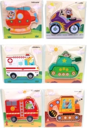 Drvene puzzle Prometna sredstva