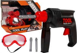 Dječja bušilica s zaštitnim naočalama – set alata za male majstore