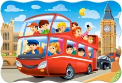 Castorland podne maxi puzzle londonski autobus 20 dijelova