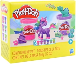 Play-Doh sjajna kolekcija – set od 6 posudica plastelina