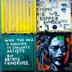 Kvadratne puzzle CURIOSI Amsterdam – uzorak II, 80 dijelova