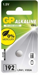 Alkalne gumbne baterije GP LR41 10 kom