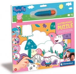 Čarobne vodene puzzle Pepa Pig 15 dijelova