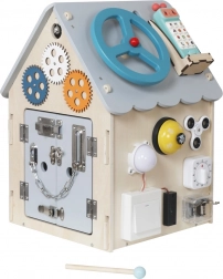 Aktivna ploča kućica za djecu 2Kids Toys – Siva