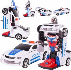 Policijski auto koji se transformira u robota