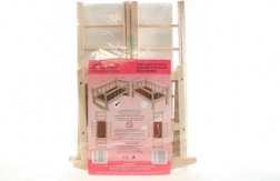 Drvena kolijevka za lutke