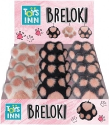 Privjesak šapa mix 3 uzorka 12 komada display