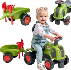 guralica FALK CLAAS Arion s prikolicom i setom za pijesak