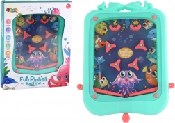 Stolna igra mini fliper s kuglicom – zelena