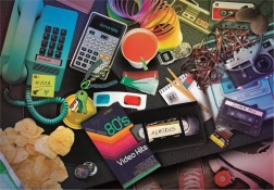 Puzzle 1000 kom visoke kvalitete, 80s nostalgija