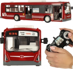 RC autobus s podiznim vratima – Crvena