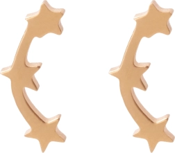 Naušnice zvijezde - zlatne