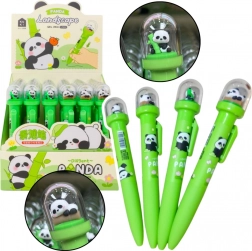 Gel olovka s pandom u kupoli, plava tinta 0,5 mm