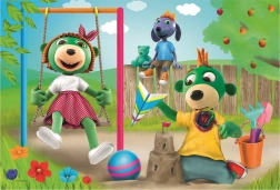 Puzzle Treflíci: Zabava u vrtu 100 dijelova