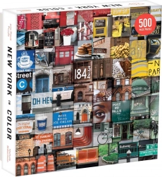 Galison Puzzle Šareni New York 500 Dijelova