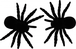 Dekorativni pauci 11 cm – set 2 kom