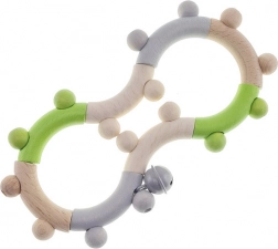 Hess drveno motoričko zvečkalo u obliku osmice