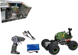 RC kaskaderski auto zeleni 1:16