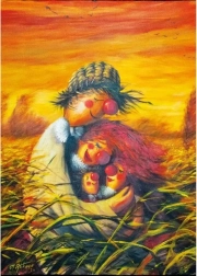 Puzzle obitelj strašila 1000 dijelova MAGNOLIA