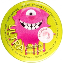 Mirisna ultra plastelin ružičasto metalik s mirisom šećerne vate 128 g