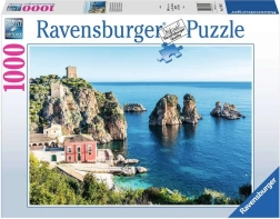 Ravensburger puzzle Faraglioni di Scopello 1000 dijelova
