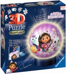 Ravensburger 3D svijetleća puzzleball Gabičina čarobna kućica 72 dijela