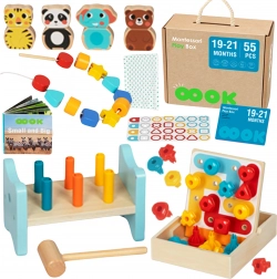 Obrazovni Montessori box za djecu 19–21 mjeseci - TOOKY TOY