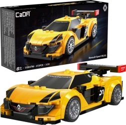 Konstrukcijski set CaDA trkaći automobil RENAULT SPORT RS.01 1:24