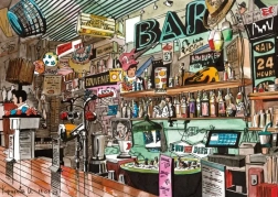 Puzzle magnolija bar 1000 dijelova