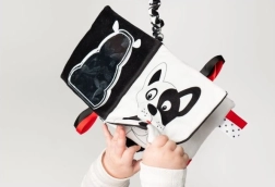 Senzorička slikovnica Kdo to? Co to? za bebe Mom's Care