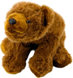 Plišani smeđi medvjed 28 cm
