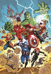 Puzzle Avengers za djecu - 300 dijelova