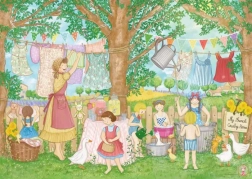 Puzzle Na selu 1000 dijelova MAGNOLIA