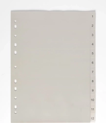 Razdjelnik A4 1-12 PP