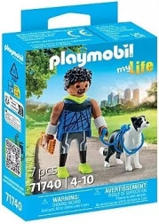Playmobil My Life trkač s border kolijem