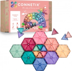 Connetix Pastel Mega Pack magnetska građevna igra 202 dijela