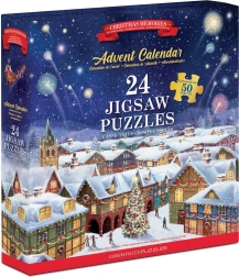 Puzzle adventski kalendar: božićne uspomene 24×50 dijelova EUROGRAPHICS