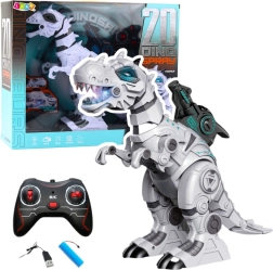 Robotski dinosaur RC s dimnim efektom, svjetlima i zvukovima