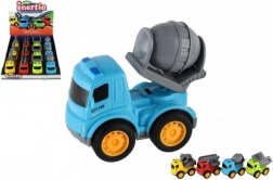 Set građevinskih autića na inerciju 9 cm – 4 vrste