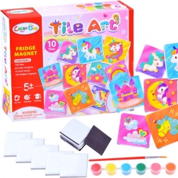 Kreativni set za oslikavanje magneta Color Day