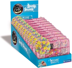 Crazy Chic tvornica poruka – kreativni set za narukvice CLEMENTONI