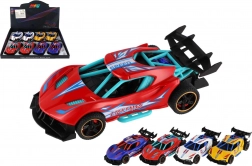 Sportski metalni autić 14 cm na navijanje unatrag